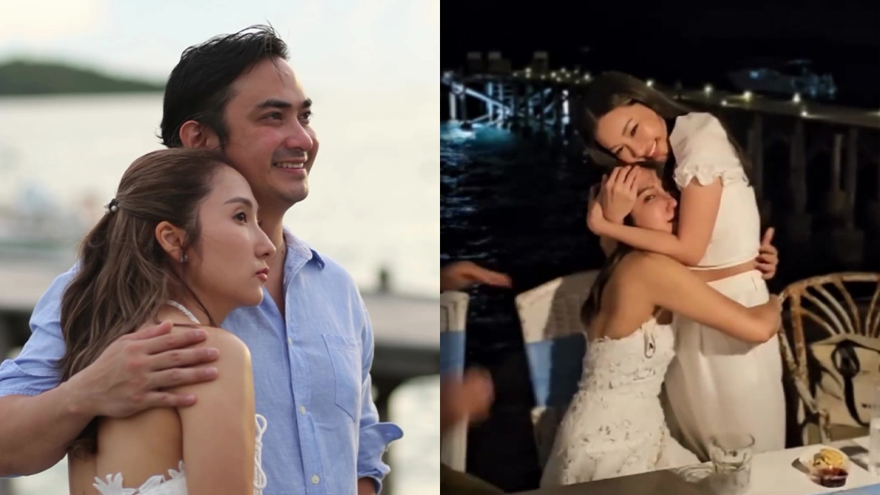 เปิดภาพงานแต่ง "เจี๊ยบ-ปูไข่" จัดริมทะเล "นุ่น วรนุช" อวยพรน้ำตาท่วม  