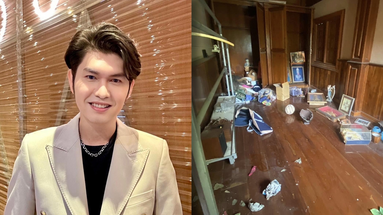 กุ้ง สุทธิราช โดนโจรยกเค้า 4 รอบ ครั้งนี้หนักสุด แทบจะรื้อบ้านทั้งหลัง