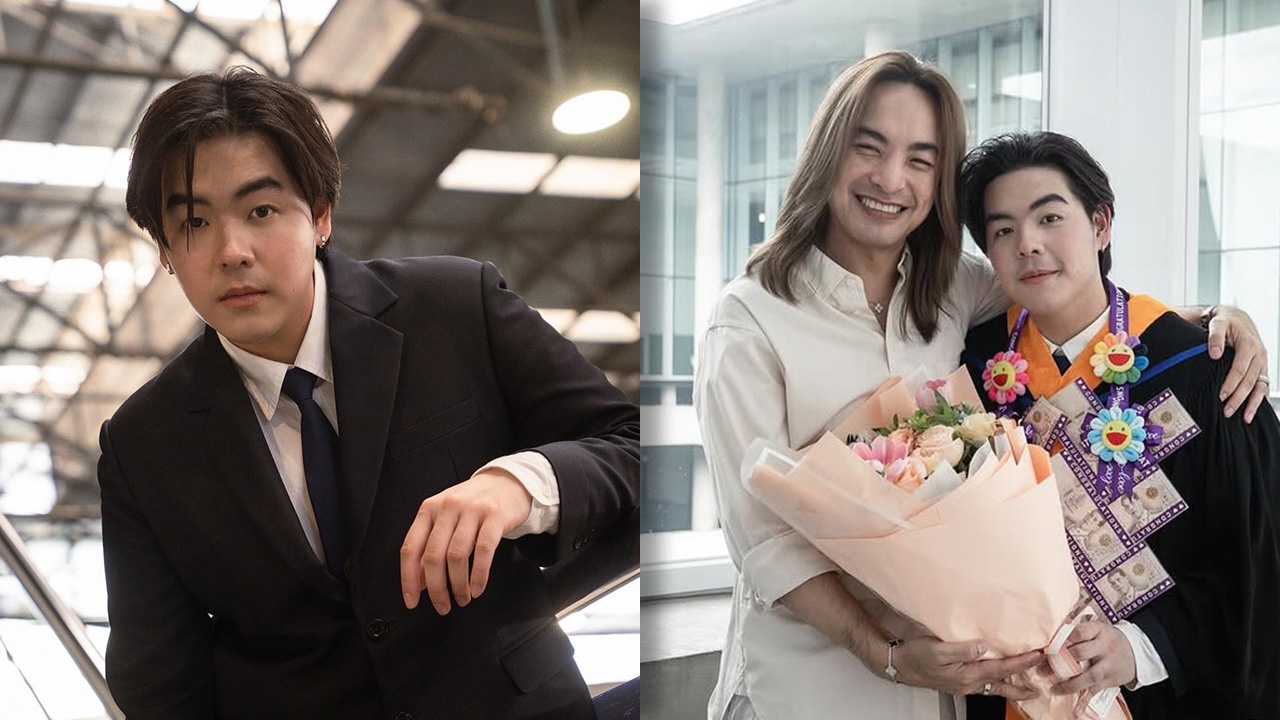 เปิดภาพล่าสุดของ น้องด้อล หลานชาย เอส วรฤทธิ์ โตเป็นหนุ่มหล่อ หน้าตาดีมาก