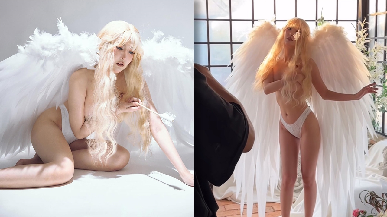 เบียร์ เดอะวอยซ์ เปลือยท่อนบนสุดแซ่บ แจกความรักในวันวาเลนไทน์