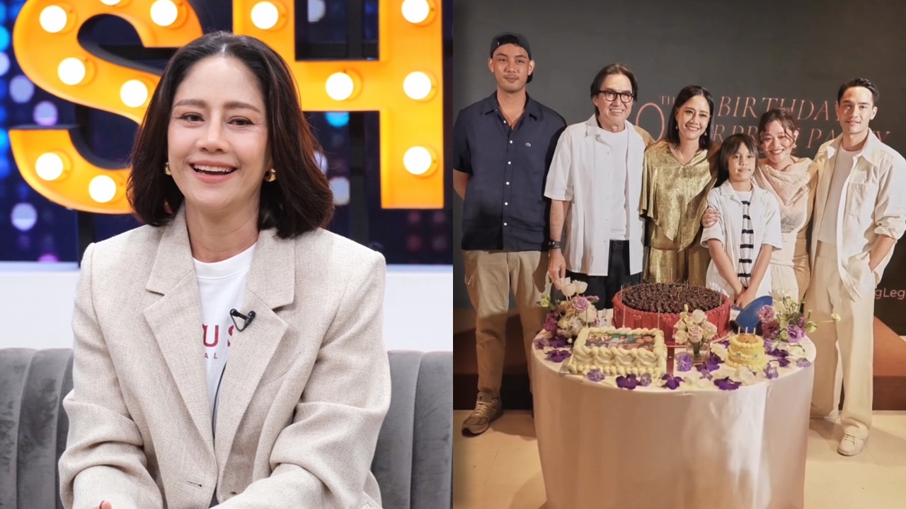 นก สินจัย เปิดใจถูกเซอร์ไพรส์จัดงานแซยิดวันเกิด สามีจ่ายเงินเองยังอึ้ง (คลิป)