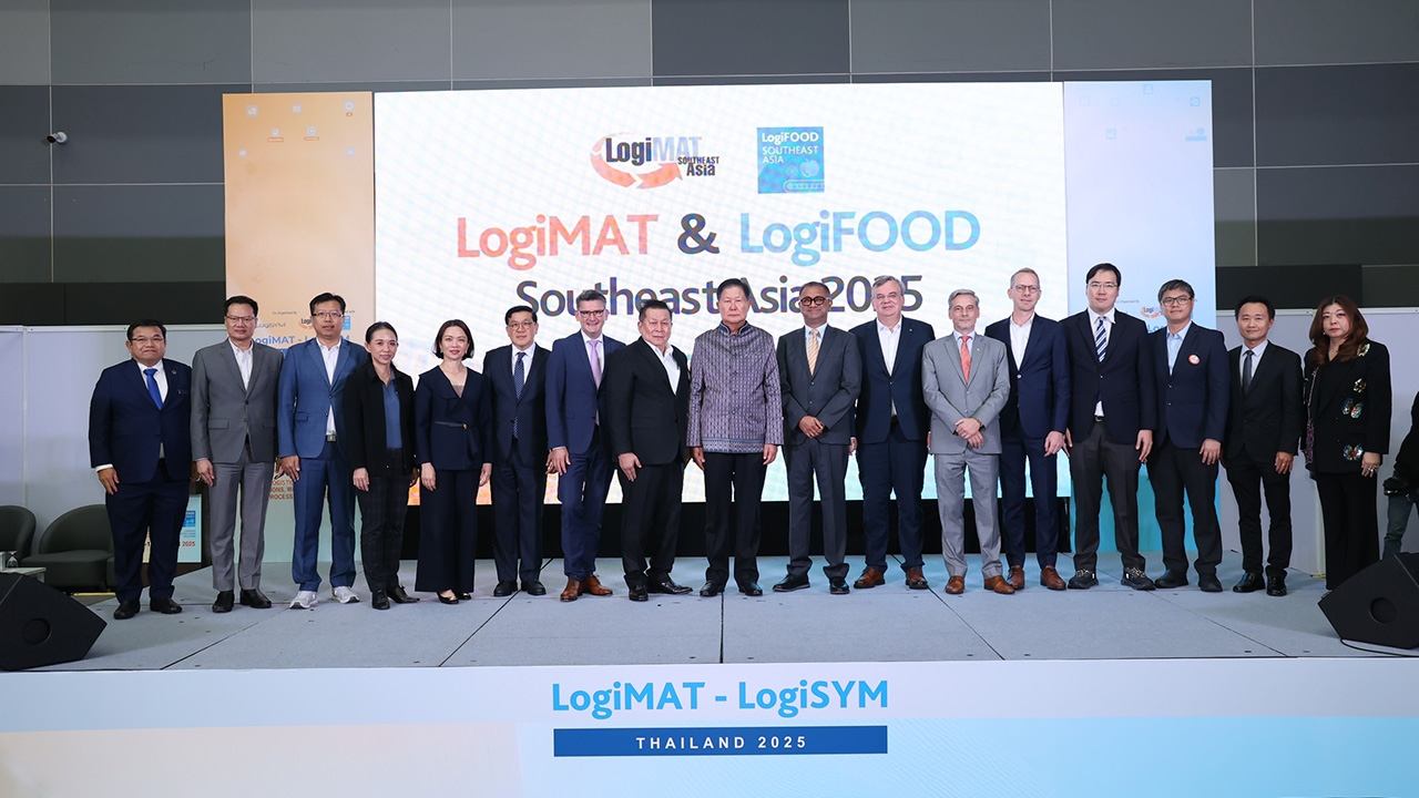 “LogiMAT & LogiFOOD Southeast Asia 2025” เปิดฉากยิ่งใหญ่! ไทยโชว์ศักยภาพโครงข่ายขนส่ง