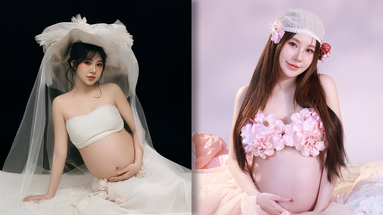 ใกล้คลอดแต่ยังสวยฉ่ำ บีเบล ไอยา อุ้มท้องถ่ายรูปโชว์ความสตรองแบบฉบับคุณแม่เลี้ยงเดี่ยว