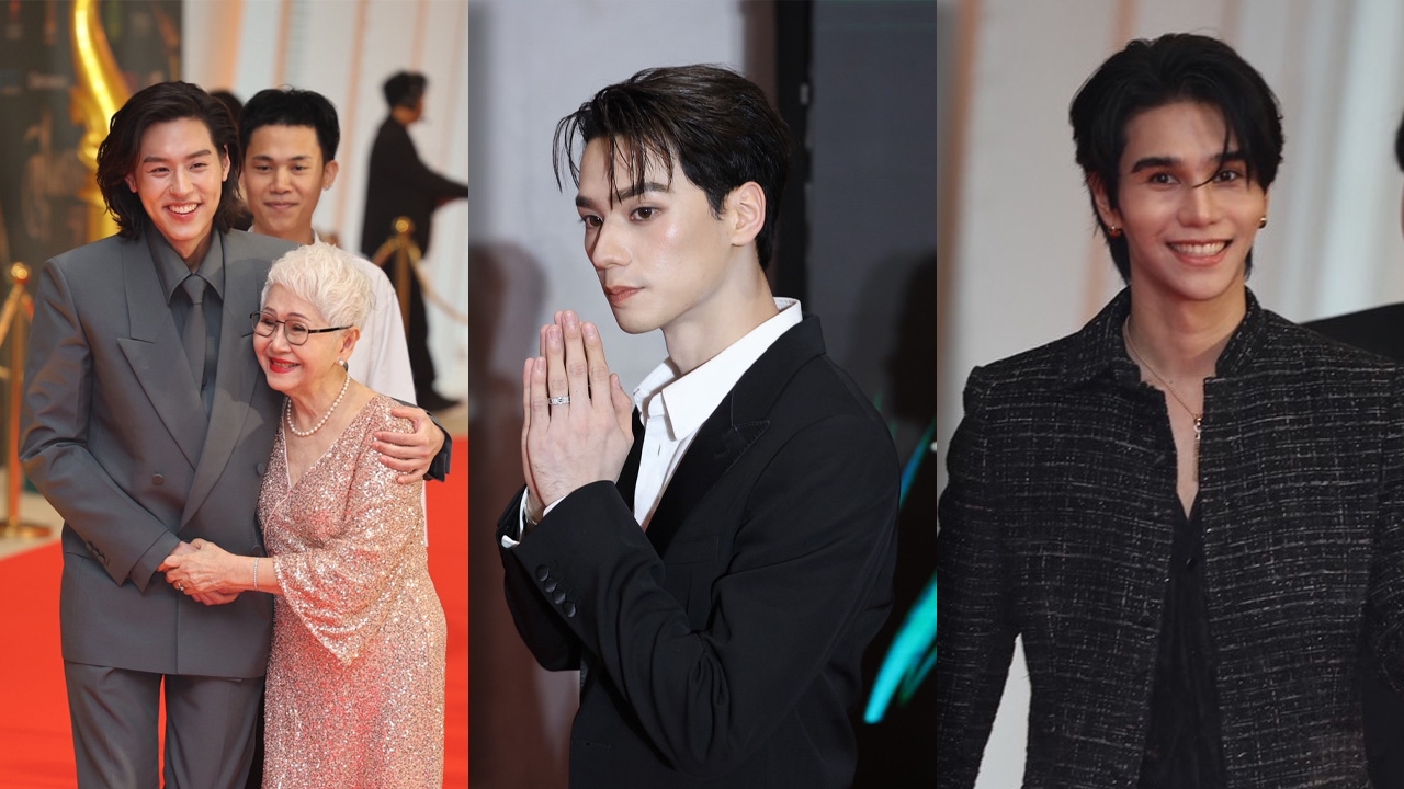 รวมภาพดาราเดินพรมแดงรวมงานประกาศรางวัลภาพยนตร์แห่งชาติ สุพรรณหงส์ ครั้งที่ 33 สุดคึกคัก