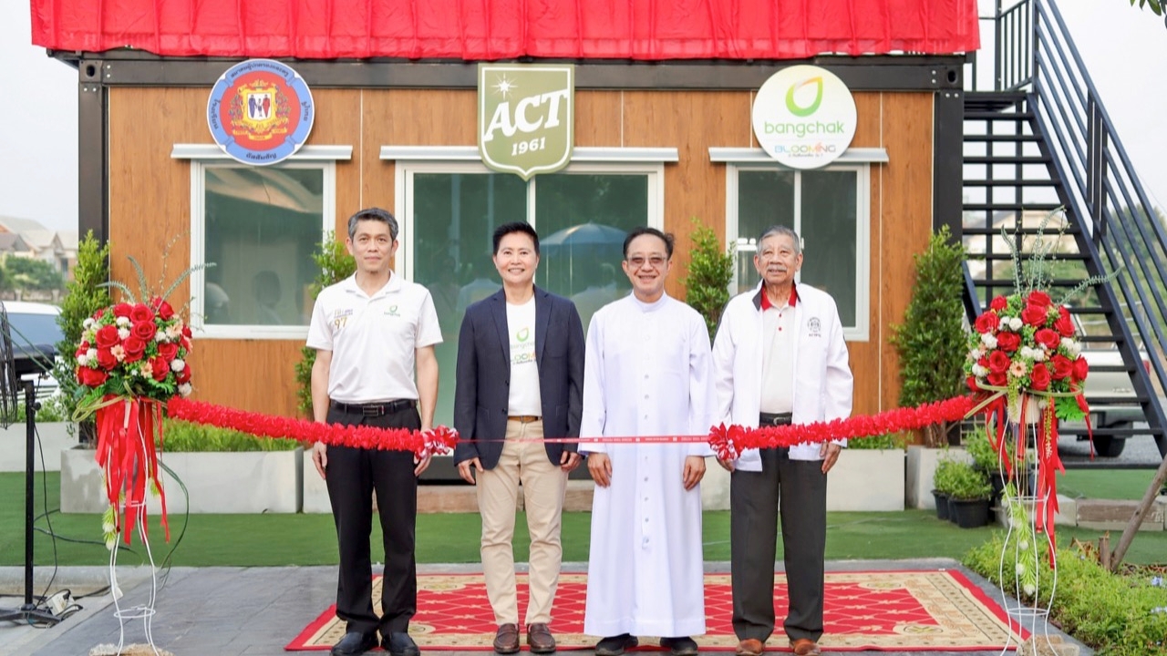 บางจาก บลูมมิ่ง เทลส์  พุทธมณฑลสาย 3 เปิดโครงการ ACT Shuttle Bus