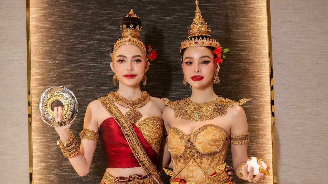 อิงฟ้า–ชาล็อต เจิดจรัสนางสงกรานต์สะกดทุกสายตา แฟนคลับตามส่งกำลังใจล้นหลาม