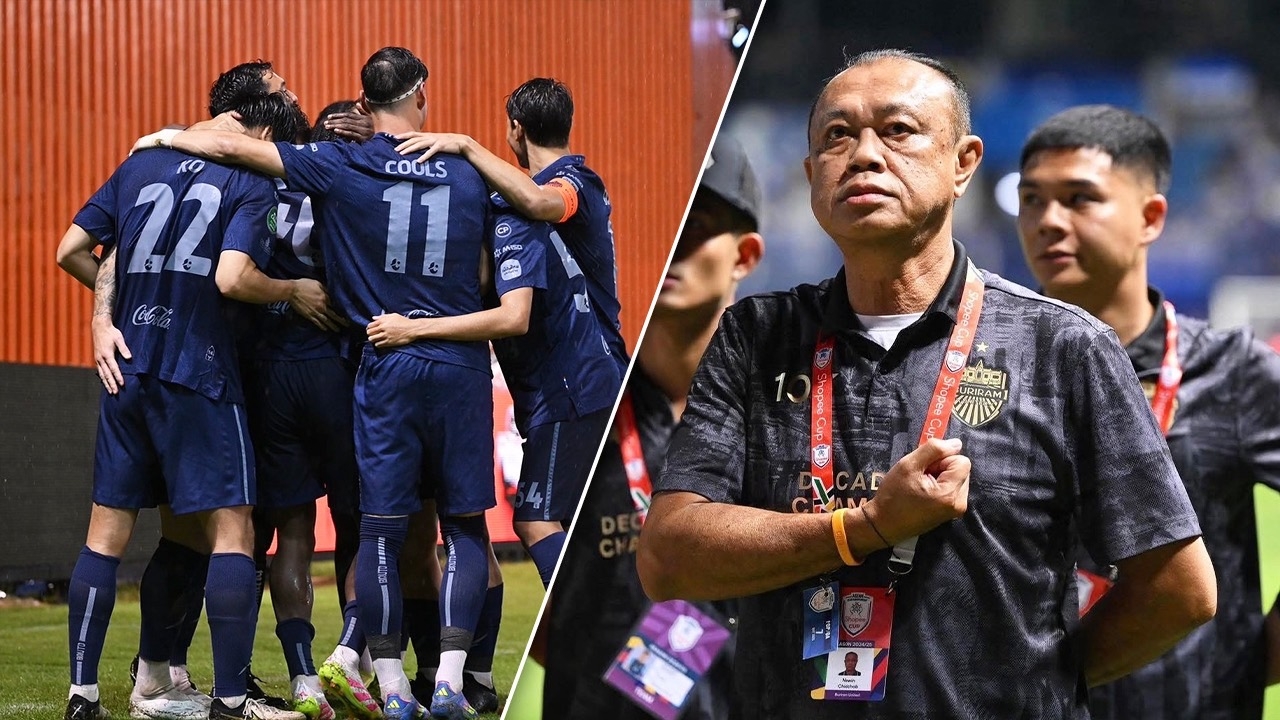 มาแล้ว "เนวิน" ปลุกเร้าแข้ง "บุรีรัมย์ฯ" ก่อนดวล "กงอันฯ" ศึก "SHOPEE CUP" รอบชิงฯ นัด 2