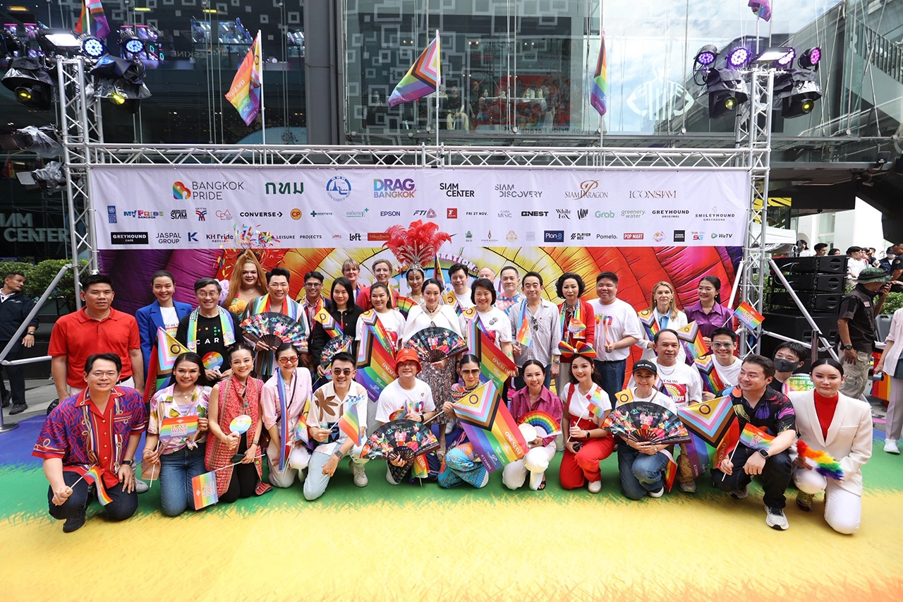 บางกอกไพรด์พาเหรดสุดอลังการ ใจกลางสยามมหานครแห่งไพรด์ ชู Bangkok Pride Festival