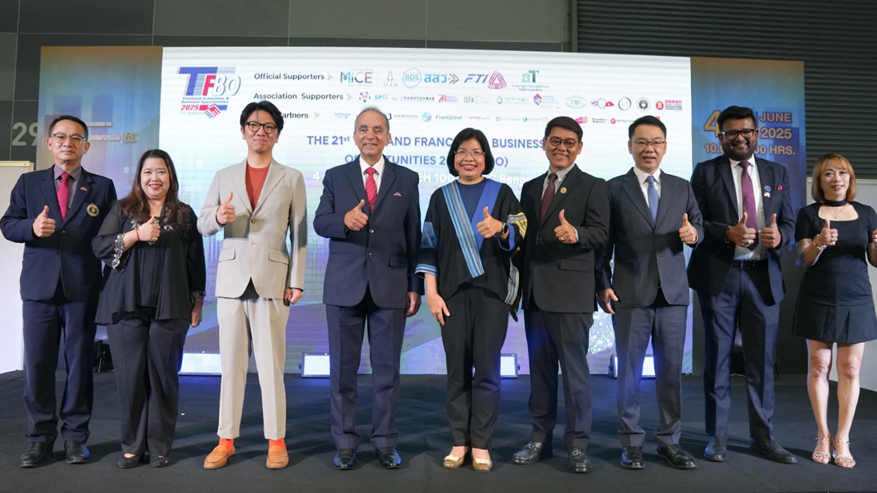 รอบรั้วการตลาด :งานแฟรนไชส์ TFBO 2025 เริ่มแล้ว คาดทำเงินสะพัดกว่า 100 ล้าน