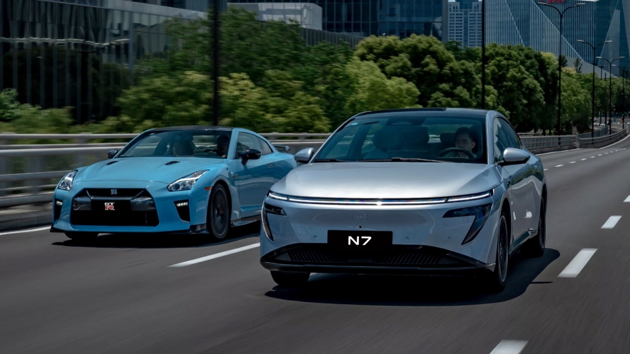 NISSAN N7 EV ราคาดีในจีน 