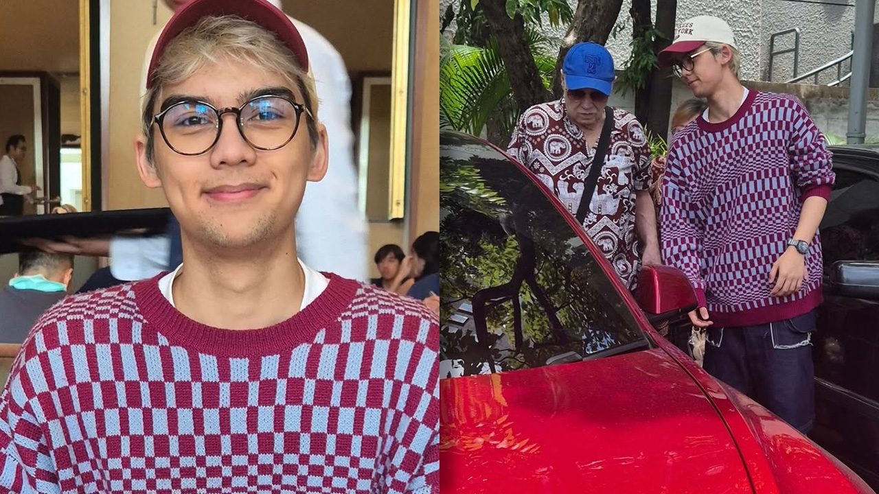 ครอบครัวน่ารัก ทิกเกอร์ ลูกชาย นิโคล ขับรถพาคุณตาคุณยายเที่ยว คนพากันชมหล่ออบอุ่นมาก