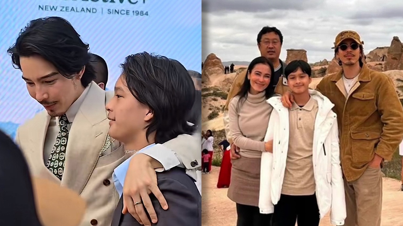 เปิดภาพความน่ารักของ จี๋ สุทธิรักษ์ กับน้องเจ็ม หล่อแพ็กคู่ทั้งพี่ทั้งน้อง