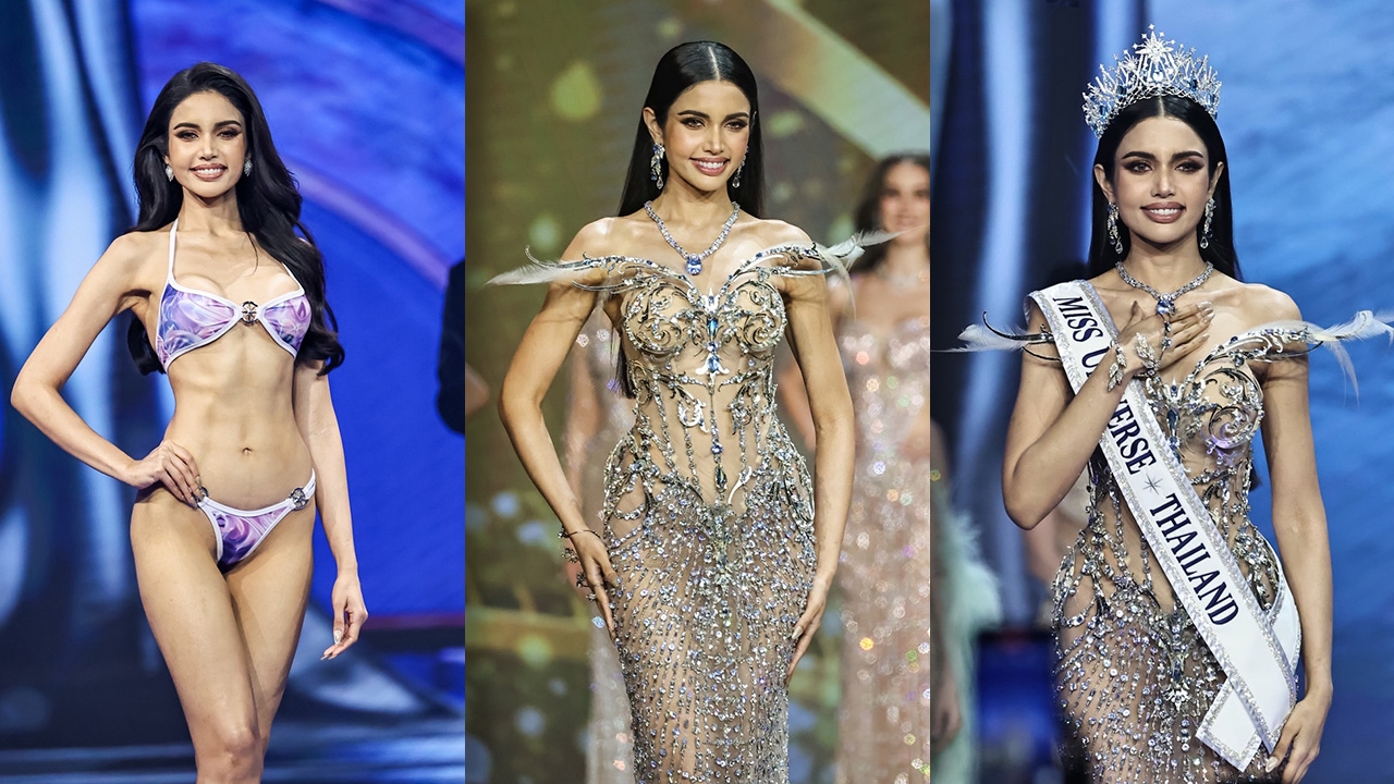 รวมภาพความสวยของ วีนา ปวีนา เจ้าของมง Miss Universe Thailand 2025 