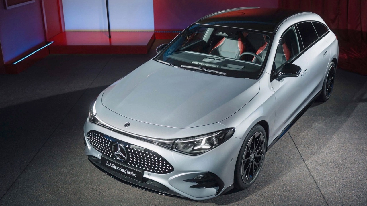 โคตรหล่อ Mercedes-Benz CLA Shooting Brake Electric