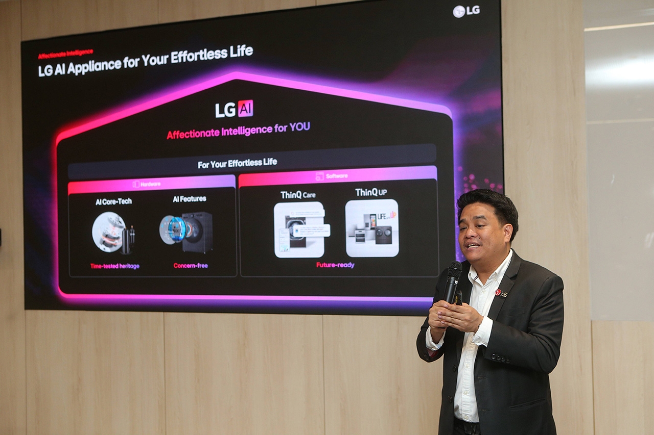 นายอำนาจ สิงหจันทร์ หัวหน้าฝ่ายการตลาด บริษัท แอลจี อีเลคทรอนิคส์ (ประเทศไทย) จำกัด