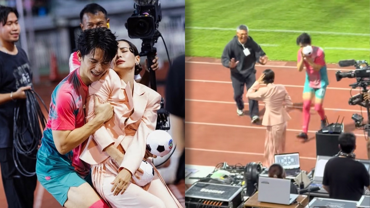 พีกมาก! แอน ทองประสม เข้าไปตอบหลัง แจ็ค จักรพันธ์ โพสต์ขอโทษเตะบอลอัดหัว เพื่อนดารารุมขยี้