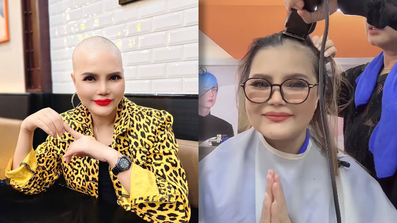 อย่าไปกลัว จันทน์จวง น้องสาว พุ่มพวง ดวงจันทร์ ใจสู้! โกนหัวสู้มะเร็งเต้านม