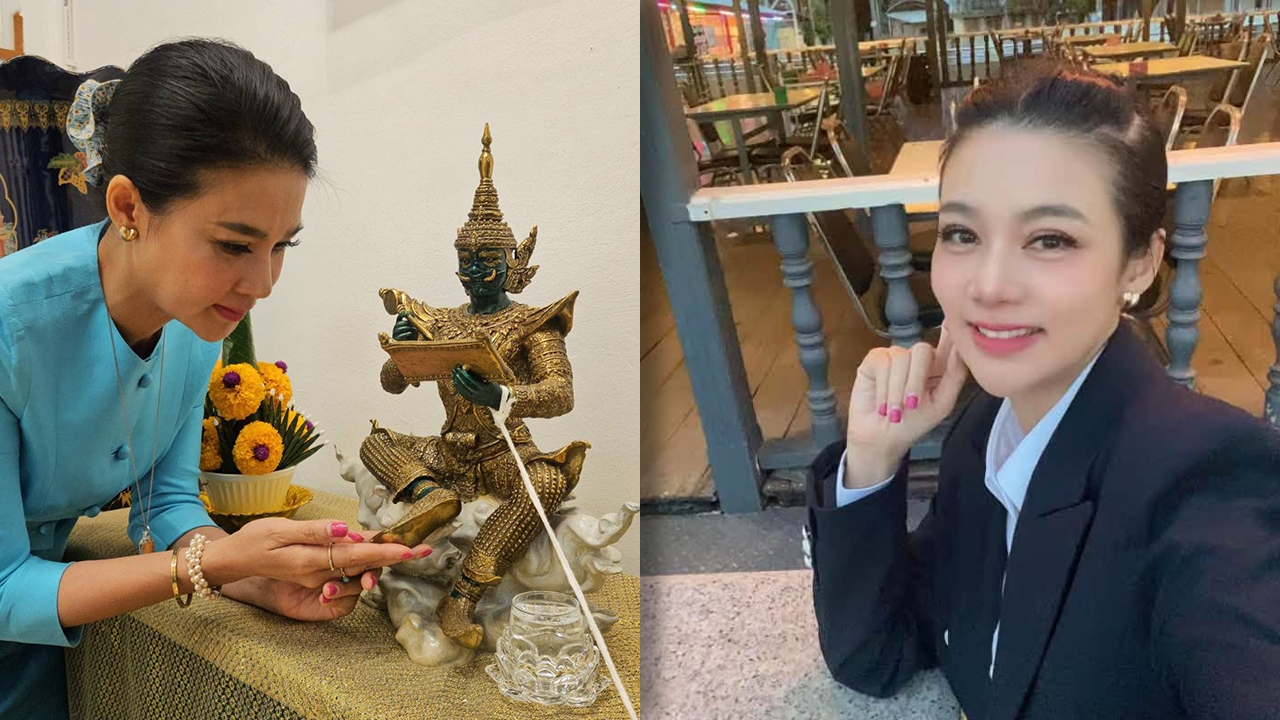 "ปู มัณฑนา" กราบเท้าขอพรพญาพิเภก ชีวิตเปลี่ยน เริ่มใจเย็นมีสติมากขึ้น