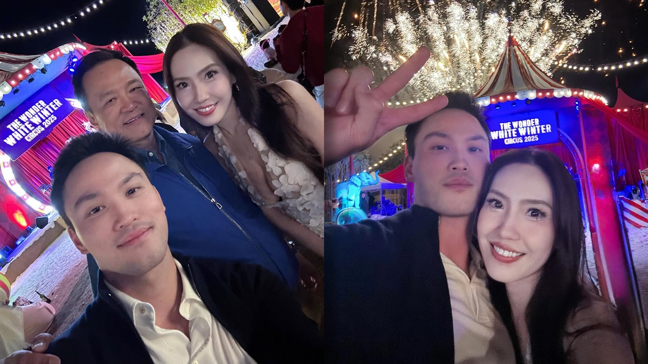 อุ๊ย! บอลลูน พินทุ์สุดา เซลฟี่กับ เป๊ก เศรณี มี อนุทิน ร่วมเฟรม ชมครอบครัวนี้น่ารัก 