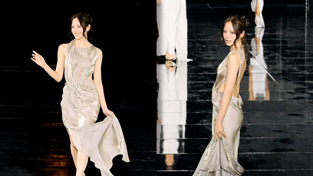 "ณิชา” สวยสะเทือนปารีส นุ่งเดรสเปิดหลังเซ็กซี่ ทำรันเวย์ลุกเป็นไฟ! ตอกย้ำความปังระดับอินเตอร์