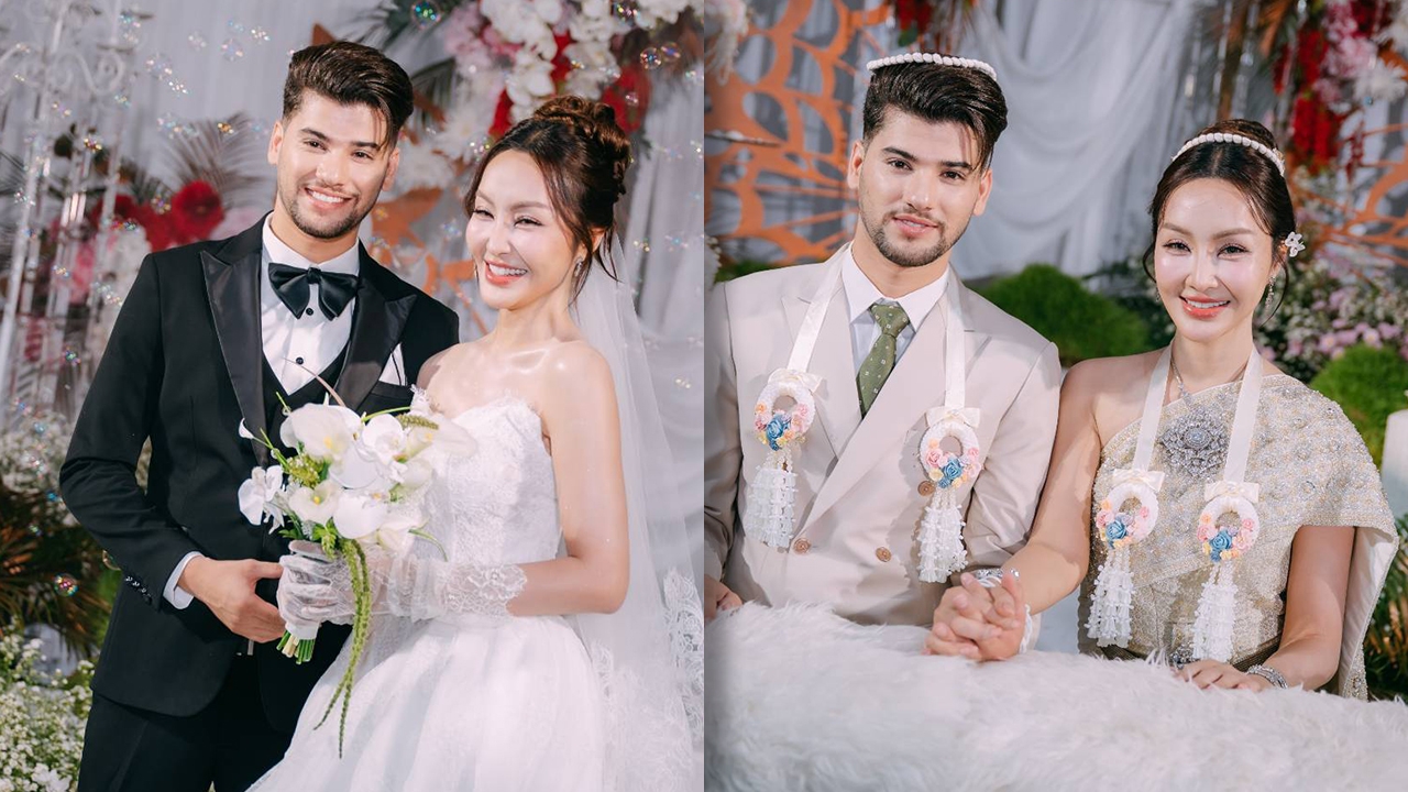 เปิดภาพหวาน “นก ยลดา” ซุ่มเงียบ ควงหนุ่มปากีฯ “เฌอ ข่าน” เข้าพิธีวิวาห์สุดโรแมนติก