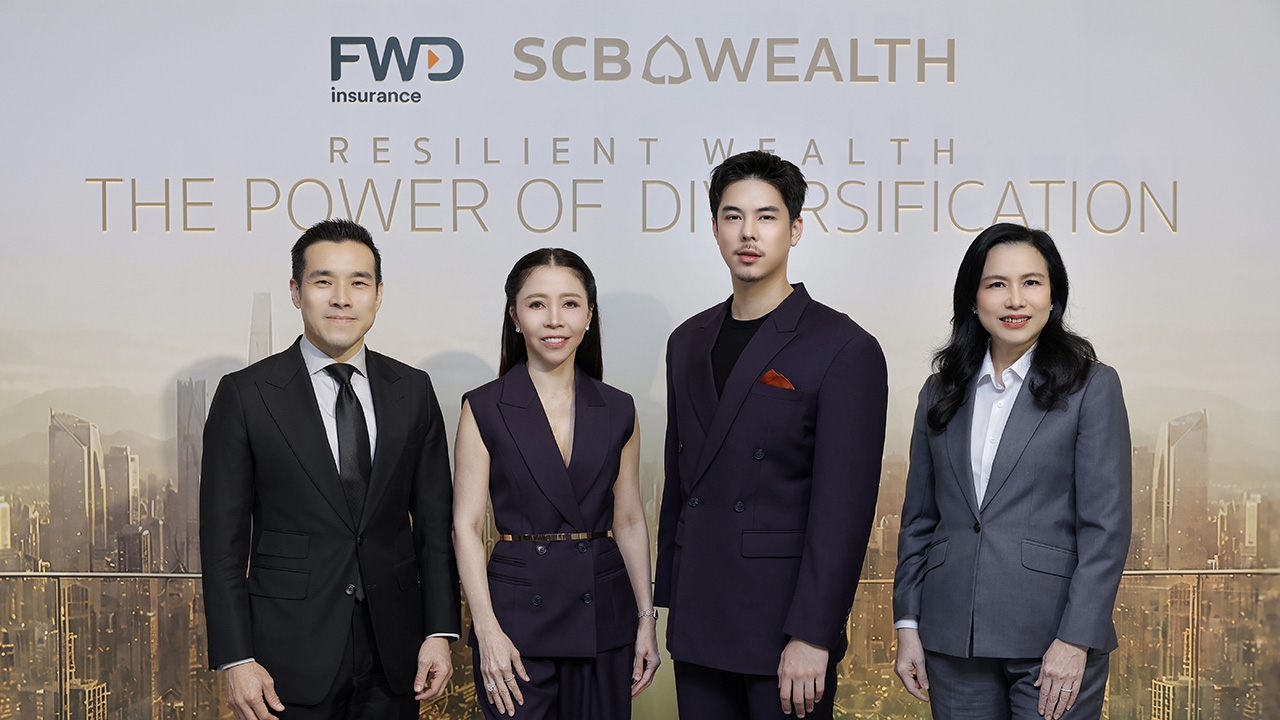 ไทยพาณิชย์-FWD ประกันชีวิต สร้างสรรค์ประกันชีวิตสู่ตัวช่วยสร้าง Resilient Wealth