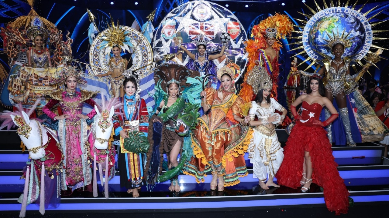 ชมภาพ 80 สาวงาม “Miss Grand International 2026” ประชันความสวยในชุดประจำชาติ