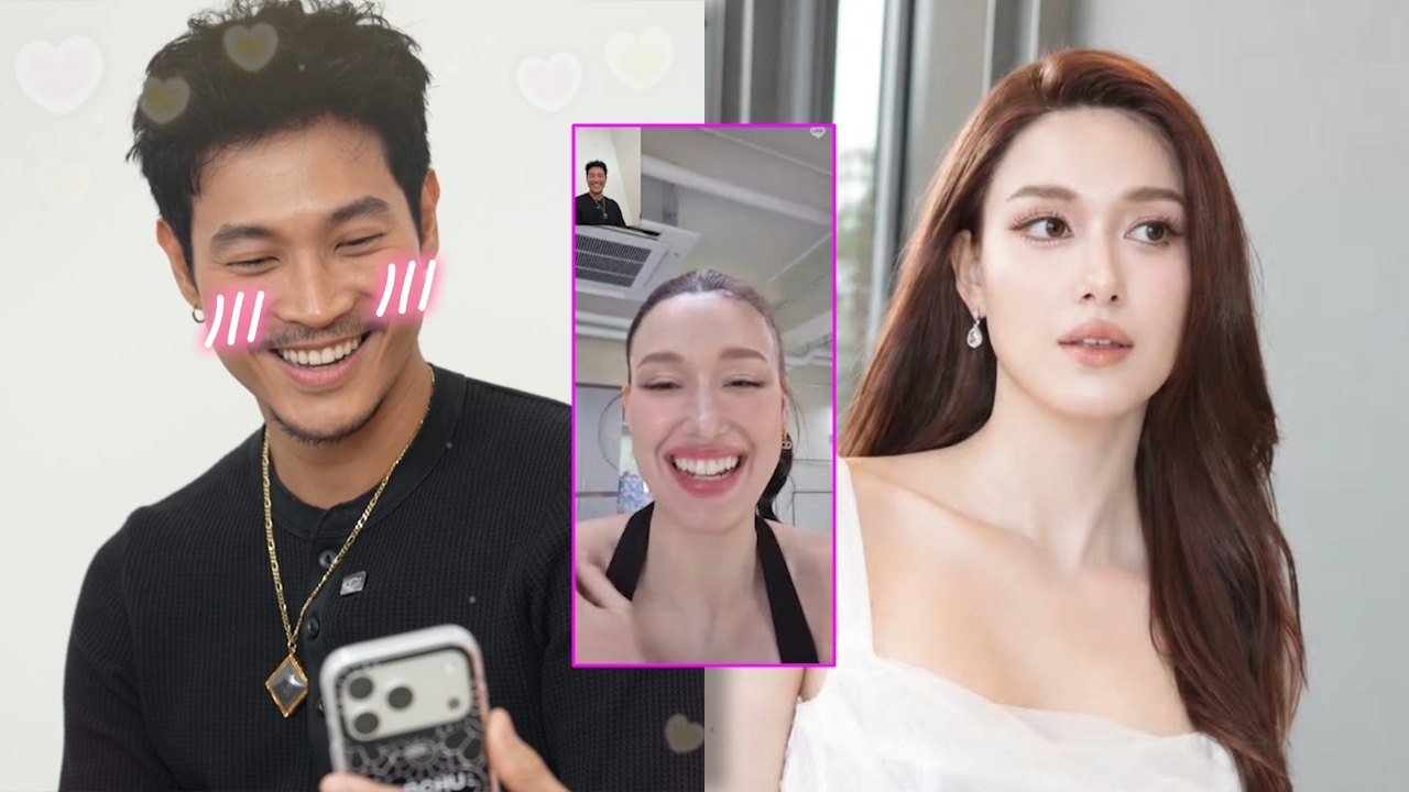 มาร์ช จุฑาวุฒิ วิดีโอคอลหา แจ็คกี้ ชาเคอลีน ต่อหน้า ท็อป ทศพล งานนี้ต่างคนต่างเขินแรง (คลิป)