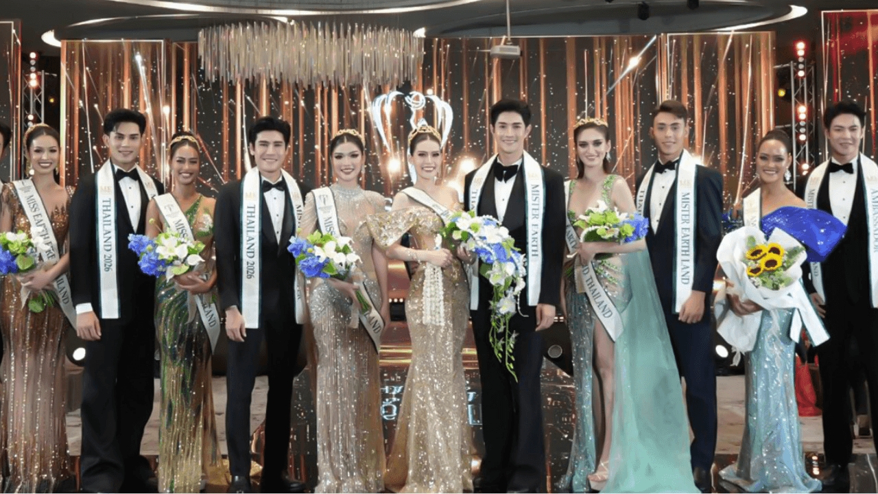 สิ้นสุดการรอคอย!​ “เจนนี่​ - ฮอน” หนุ่มสาวรักษ์โลกฉายออร่า คว้า Miss & Mister Earth Thailand 2026