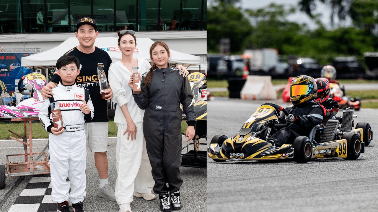 “เบนซ์ พริกไทย” ปลื้มลูกชาย “น้องแมคลาเรน” คว้าแชมป์โกคาร์ต เดินหน้าสู่เส้นทางนักแข่งเยาวชน