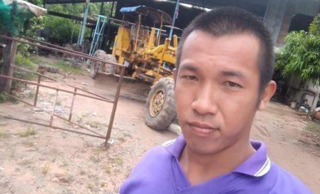 นายสุริยัน รอดบ้านยาง อายุ 40 ปี ผู้ต้องหา 