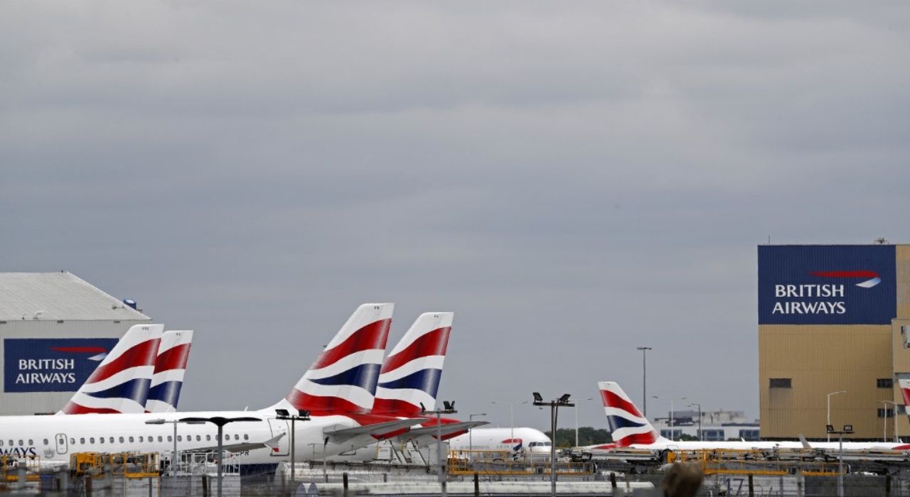 หุ้นสายการบินบริติชแอร์เวย์สร่วงลงอย่างหนัก
