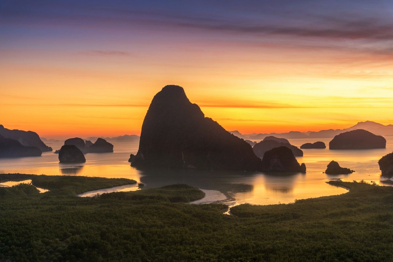 ทัศนียภาพที่สวยงามจากจุดชมวิว 