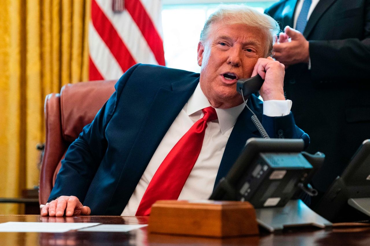 ประธานาธิบดีโดนัลด์ ทรัมป์ แห่งสหรัฐฯ