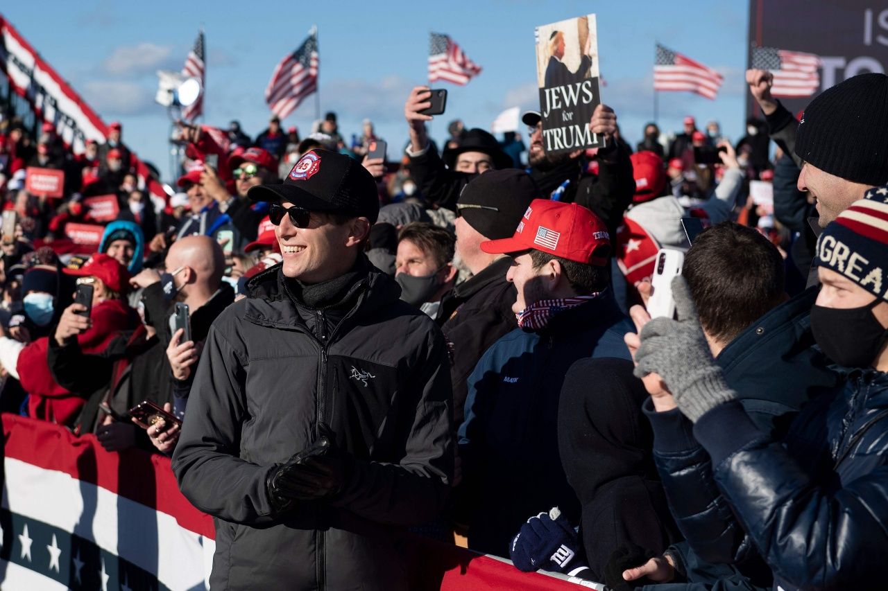 จาเร็ด คุชเนอร์ ลูกเขยและเป็นที่ปรึกษาอาวุโสของประธานาธิบดีโดนัลด์ ทรัมป์