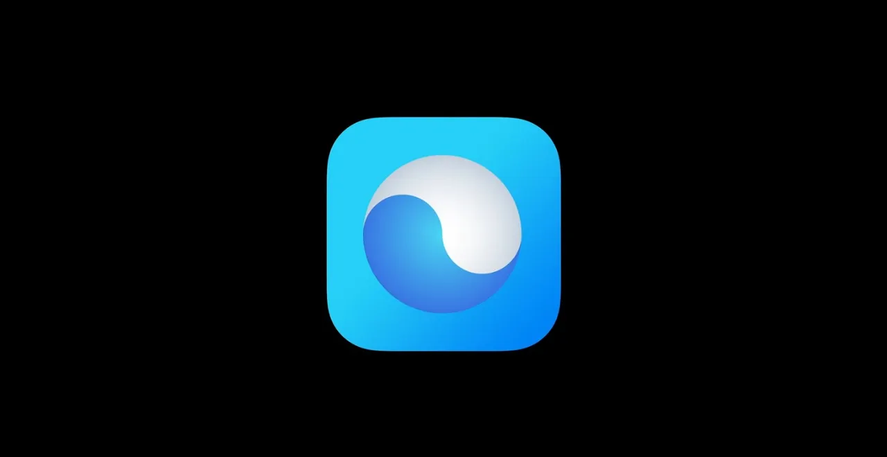 โลโก้ Universal Apps ที่แสดงให้เห็นถึงความร่วมมือระหว่าง Apple Silicon และ Intel