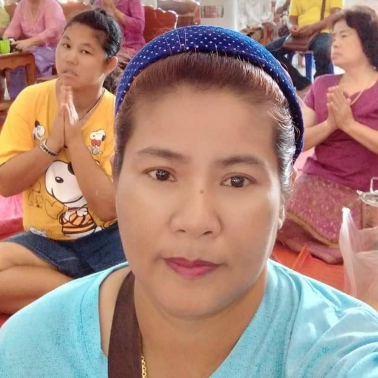 นางกุหลาบ จินดา อายุ 50 ปี ผู้ถูกรางวัล