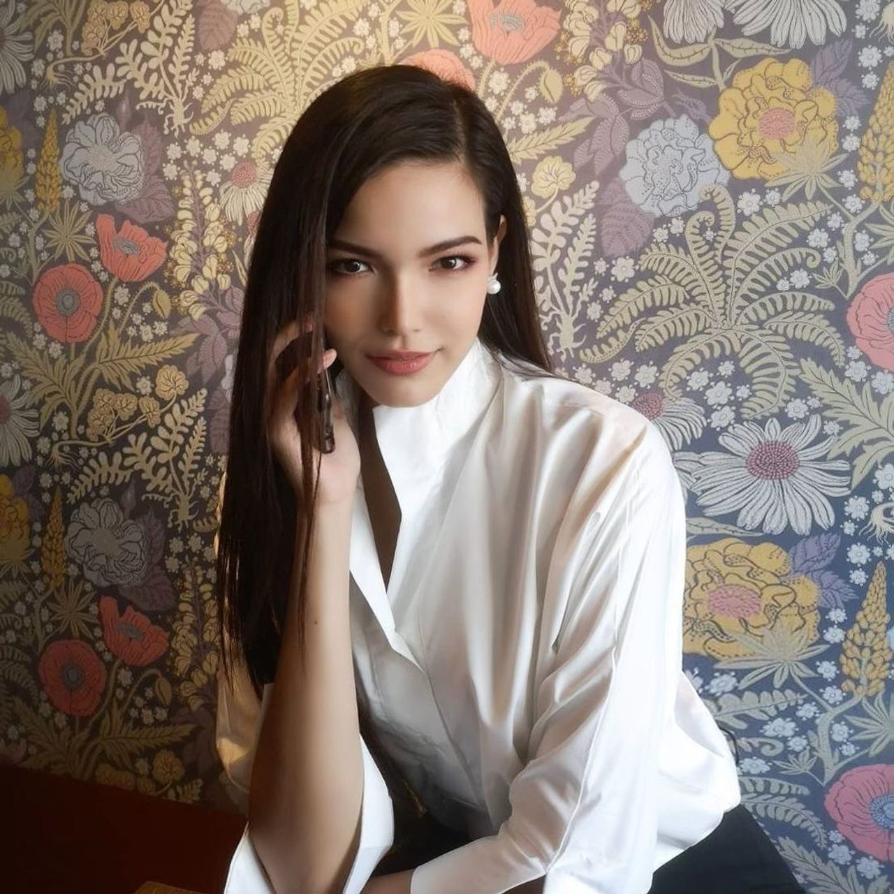 ฟ้าใส ปวีณสุดา ขอบคุณภาพจากไอจี @paweensuda