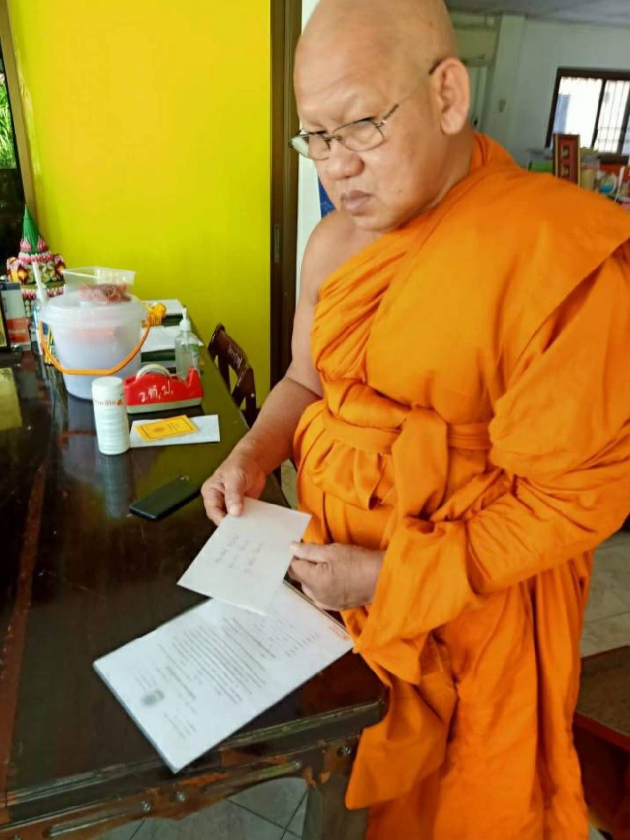 พระครูสิริจริยาภรณ์ เจ้าคณะอำเภอเมืองลพบุรี