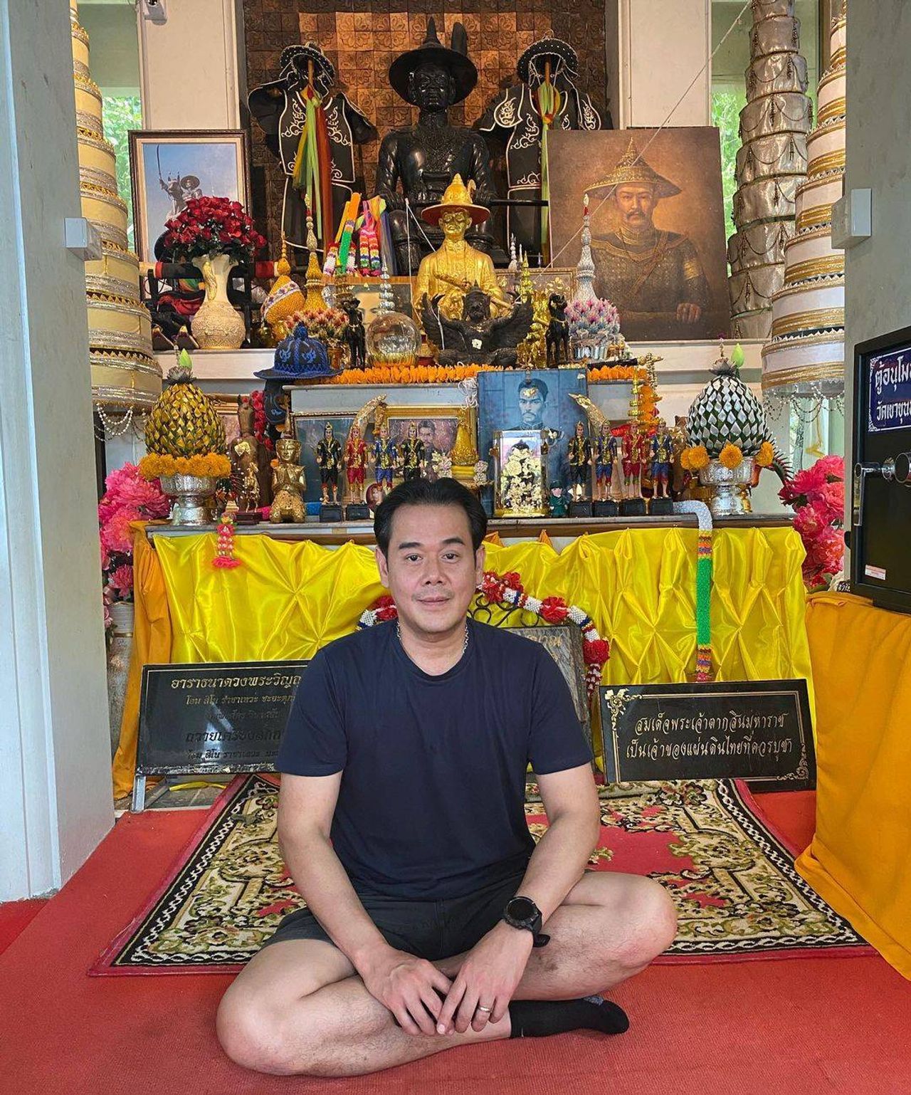 เป๊ก สัณณ์ชัย ขอบคุณภาพจากไอจี @pegliyah