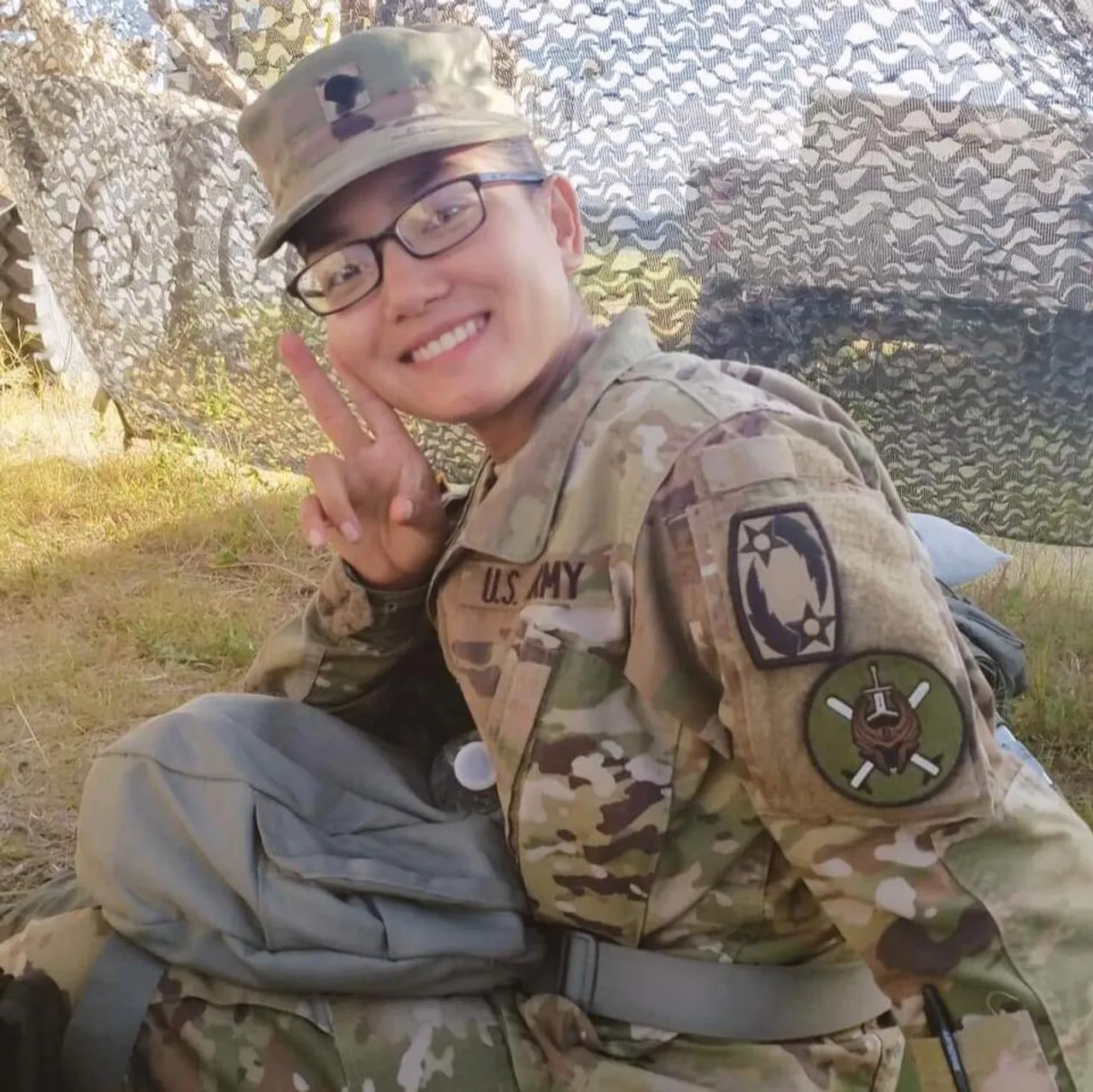 ฝึกออกภาคสนาม ที่ Fort hood
