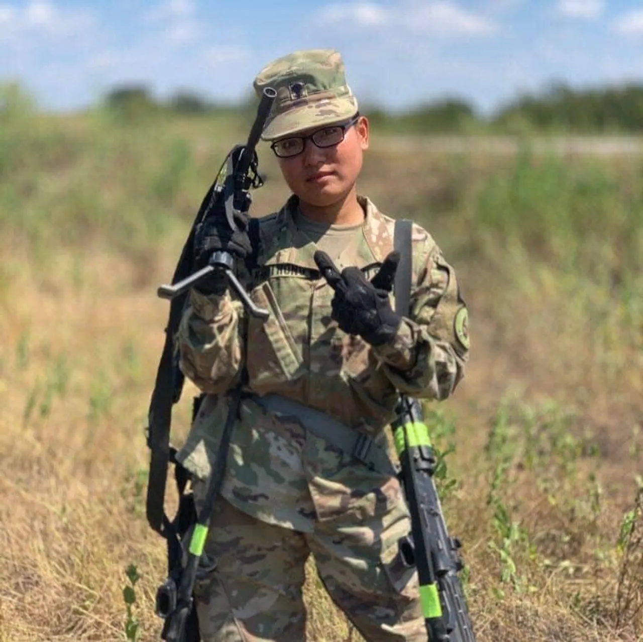 ออกภาคสนามที่ fort hood