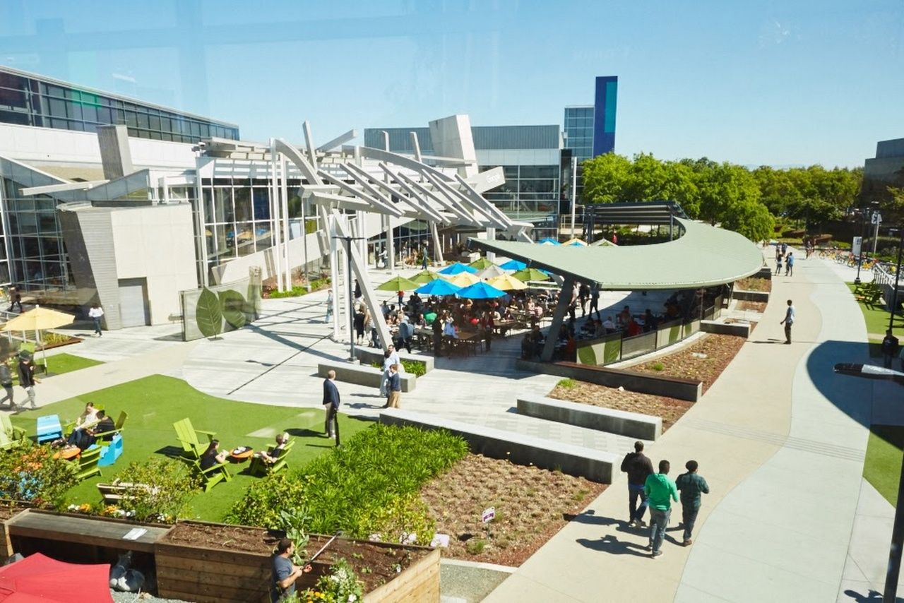 Googleplex สำนักงานใหญ่ ที่แคลิฟอร์เนีย (ภาพจาก Google)
