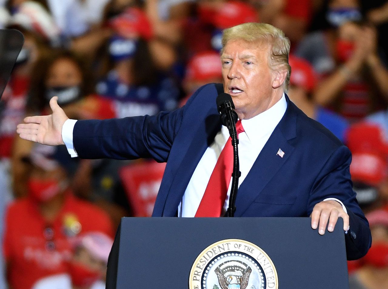 โดนัลด์ ทรัมป์ ประธานาธิบดีสหรัฐฯ