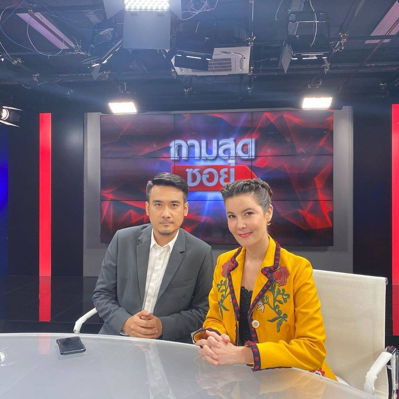 ธัญญ่า-ทนายเจมส์ ขอบคุณภาพจากไอจี @tanya_liyah