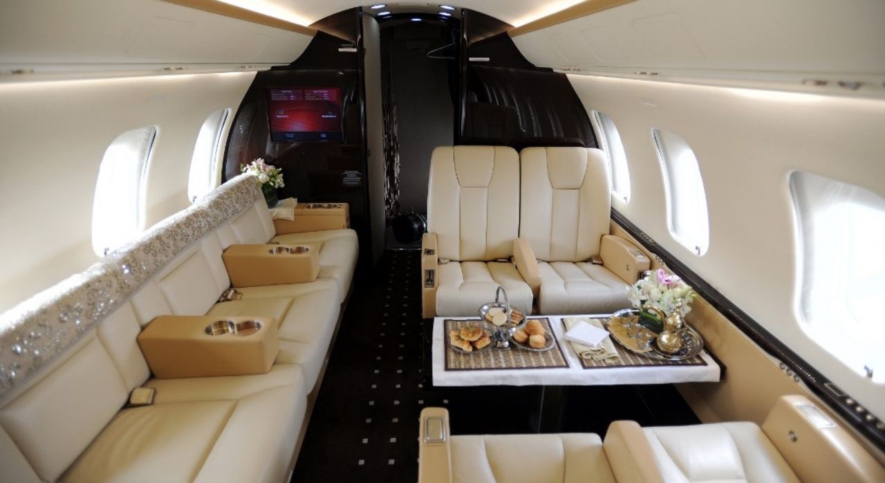 ความหรูหราสะดวกสบายเป็นจุดแข็งของเครื่องบินส่วนตัว