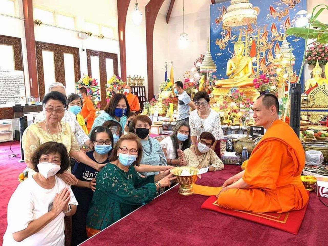 ทำบุญกุศล พระณัฐพงษ์ ปัญญาวชิโร เป็นองค์เทศน์มหาชาติเวสสันดรชาดก มี รจิต ปิ่นวัฒนะ, ครูนวลมณี สีบุญเรือง, มณี พลอย-พลาย และครอบครัว “หวังทวีวิทย์” เป็นเจ้าภาพ ที่วัดไทย แอล.เอ.สหรัฐฯ.