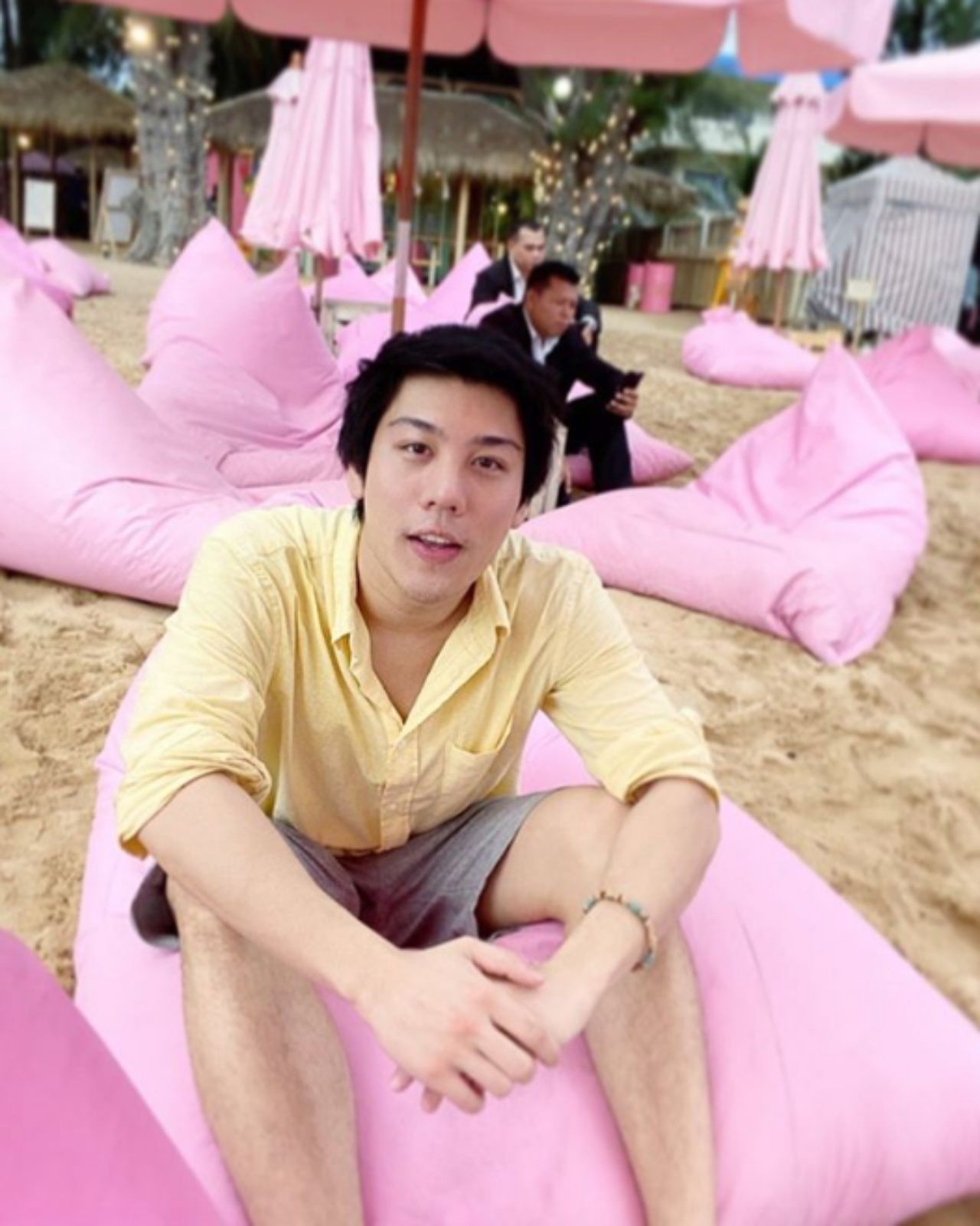 แชมป์ จิรัฏฐ์ ขอบคุณภาพจากไอจี @champ_fabrique