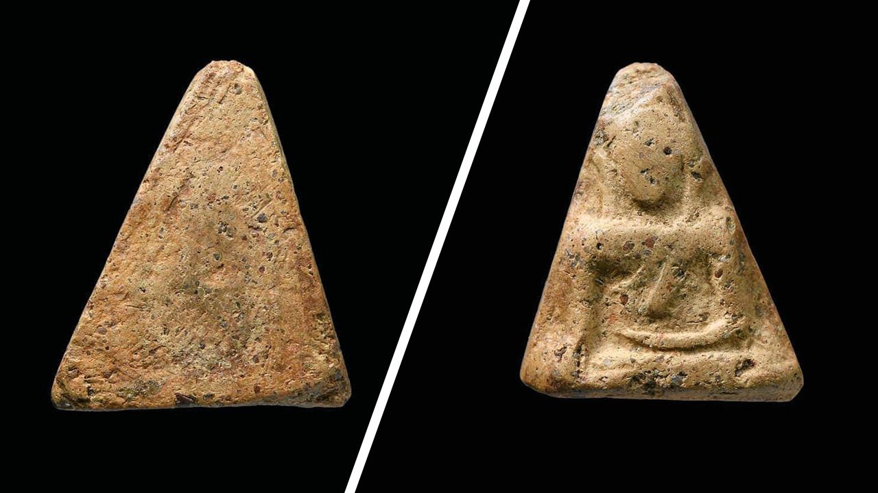 พระนางพญา พิมพ์สังฆาฏิ กรุวัดนางพญา พิษณุโลก ของ ก้อง พระสมเด็จ.