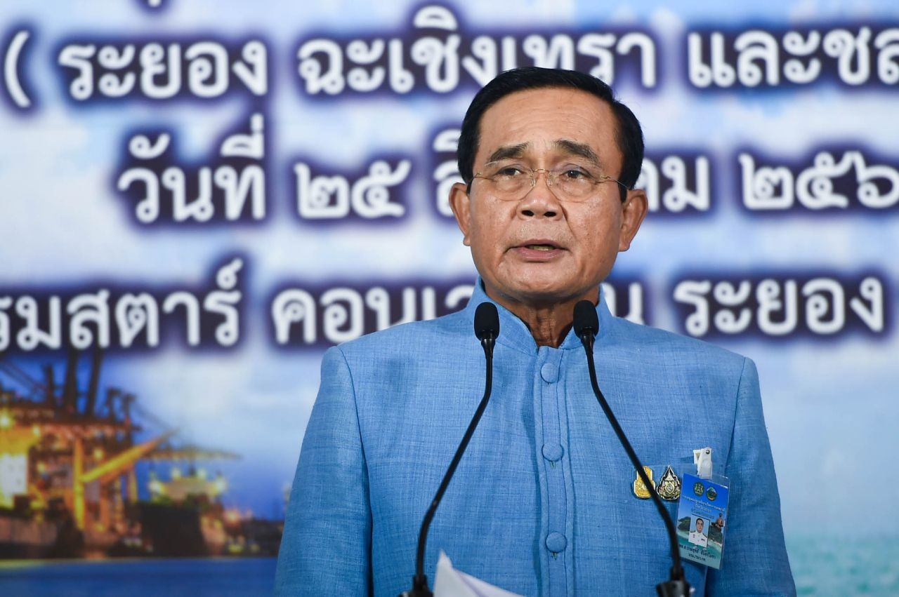 พล.อ.ประยุทธ์ จันทร์โอชา นายกรัฐมนตรีและรัฐมนตรีว่าการกระทรวงกลาโหม